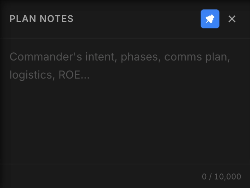 Mission Notes