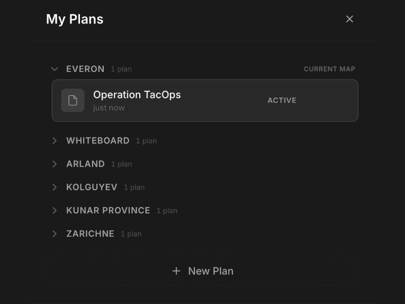 Plan Manager